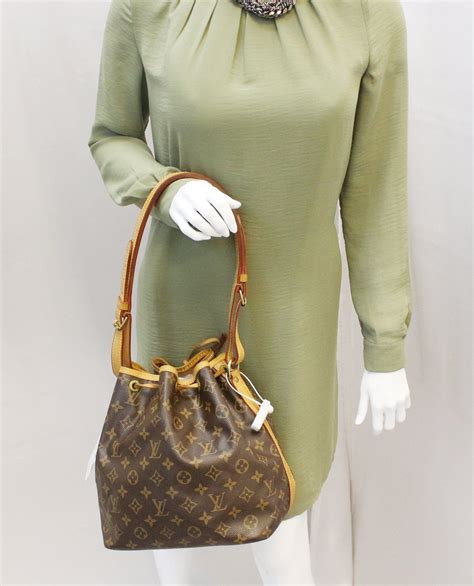 louis vuitton petit noe bag|Louis Vuitton bucket bag monogram.